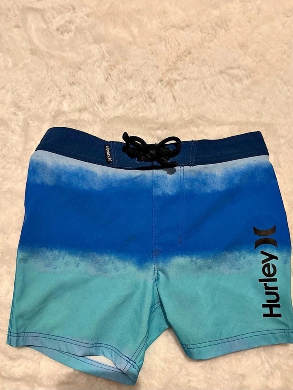 Hurley Toddler Gradient Phantom Board Shorts Blue & Green Boys 2T